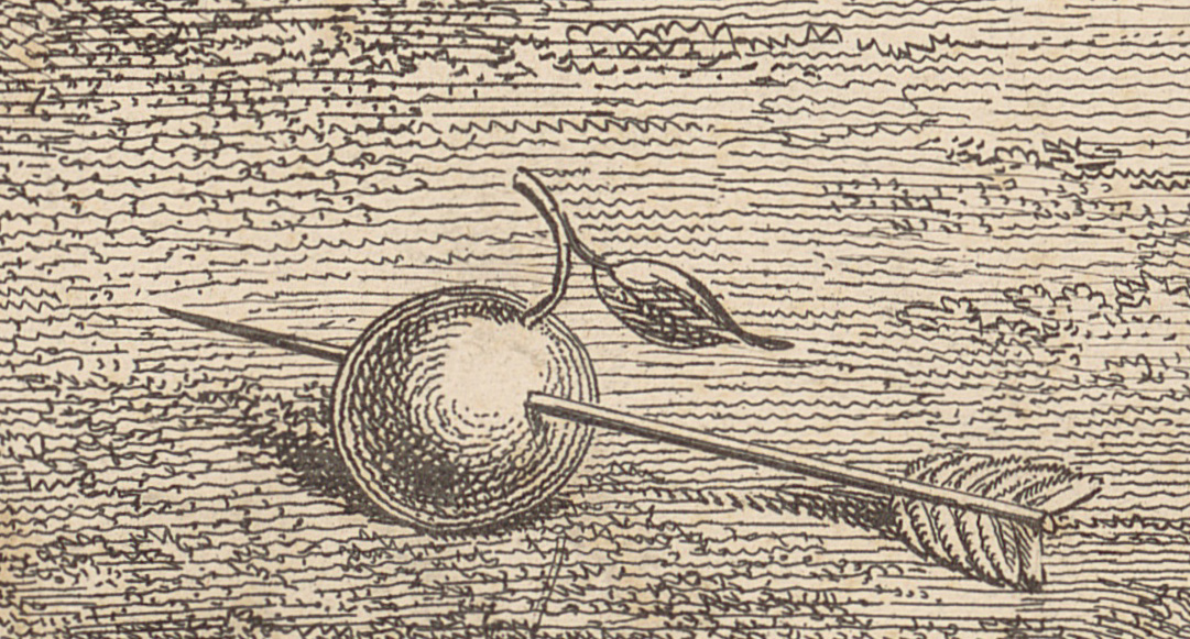 Daniel Chodowiecki, Wilhelm Tell, Berlin, um 1781, Ausschnitt