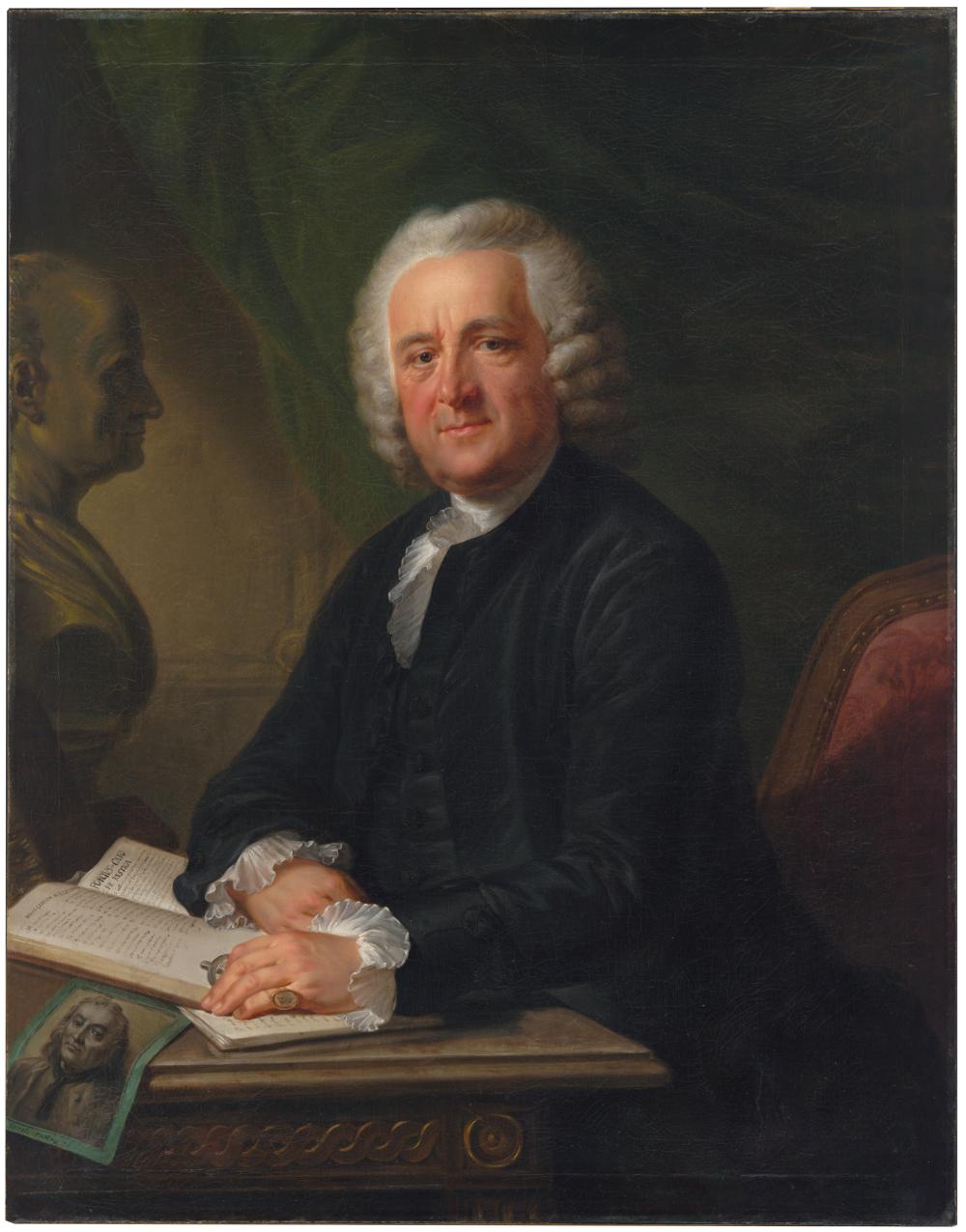 Porträt des Stadtarztes Hans Caspar Hirzel (1725-1803) von Friedrich Oelenhainz (1745-1804), 1790. (ZB, Inv 173)
