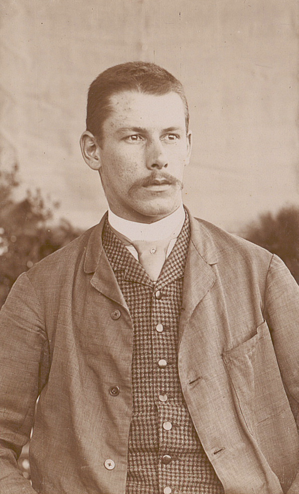 Robert Breitinger (1841–1913), Selbstporträt, 1892, Silbergelatineabzug, Zentralbibliothek Zürich, Fotoarchiv