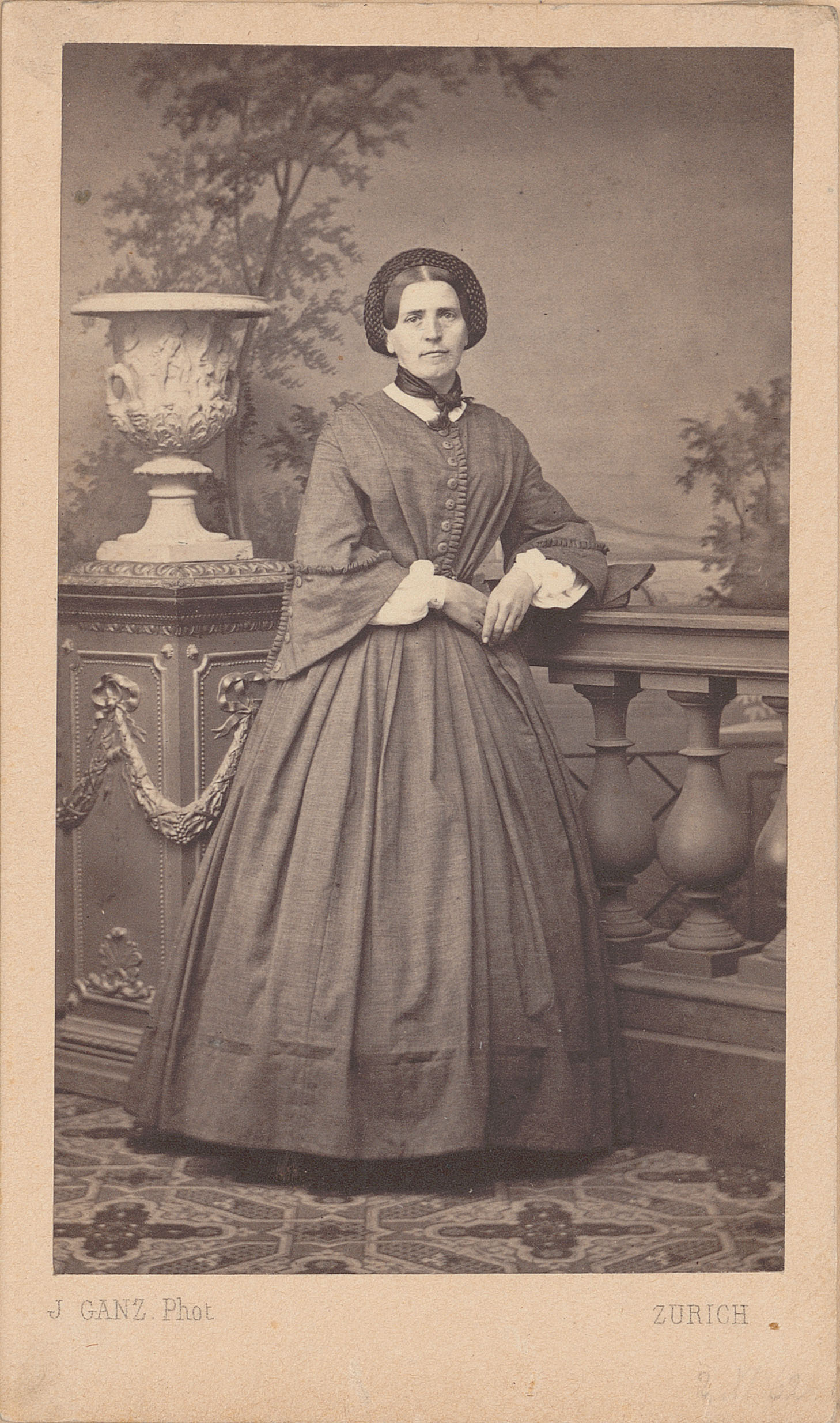 Johanna Spyri in den 1870er Jahren, ZB, Graphische Sammlung, Spyri, Johanna I, 2