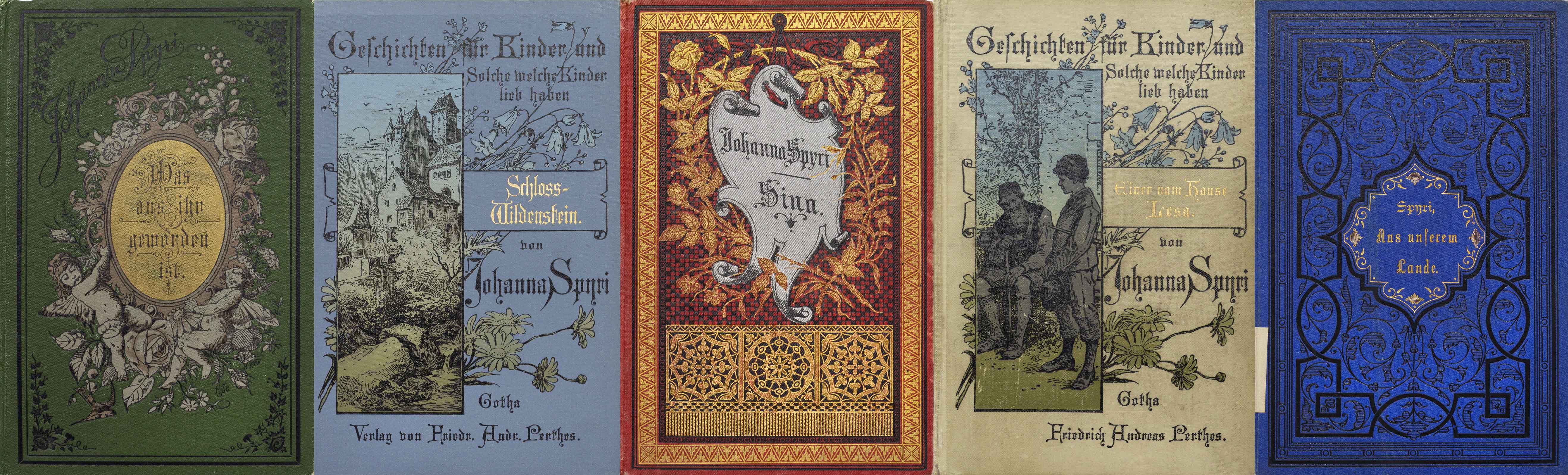 Johanna Spyri: Digital edition of the first publications