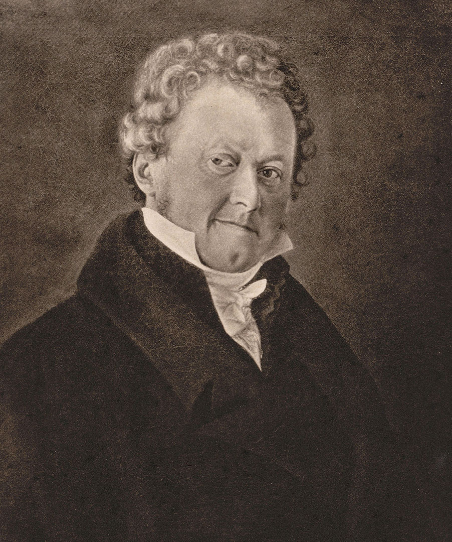 Jakob Christoph Hug (1776–1855). (Image: ZB Zürich)