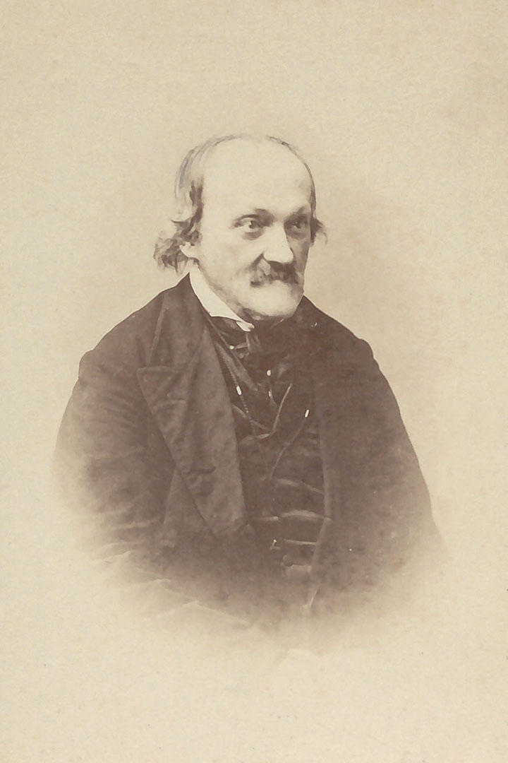 Hermann Nägeli (1811–1872), Sohn von Hans Georg Nägeli, um 1870. (Bild: ZB Zürich) 