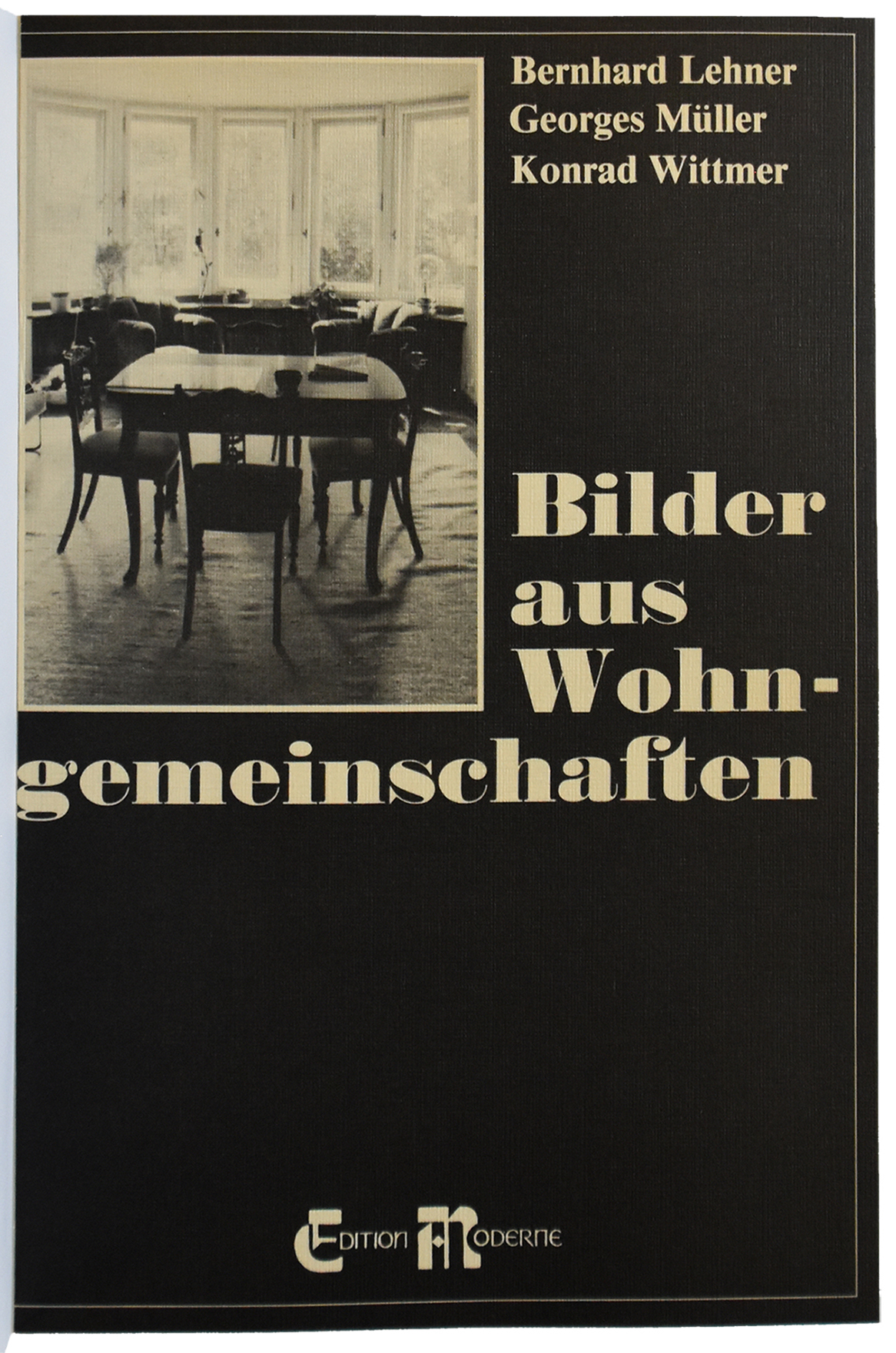 Kein Comic: «Bilder aus Wohngemeinschaften», das erste Buch der Edition Moderne. (Bild: ZB Zürich) 