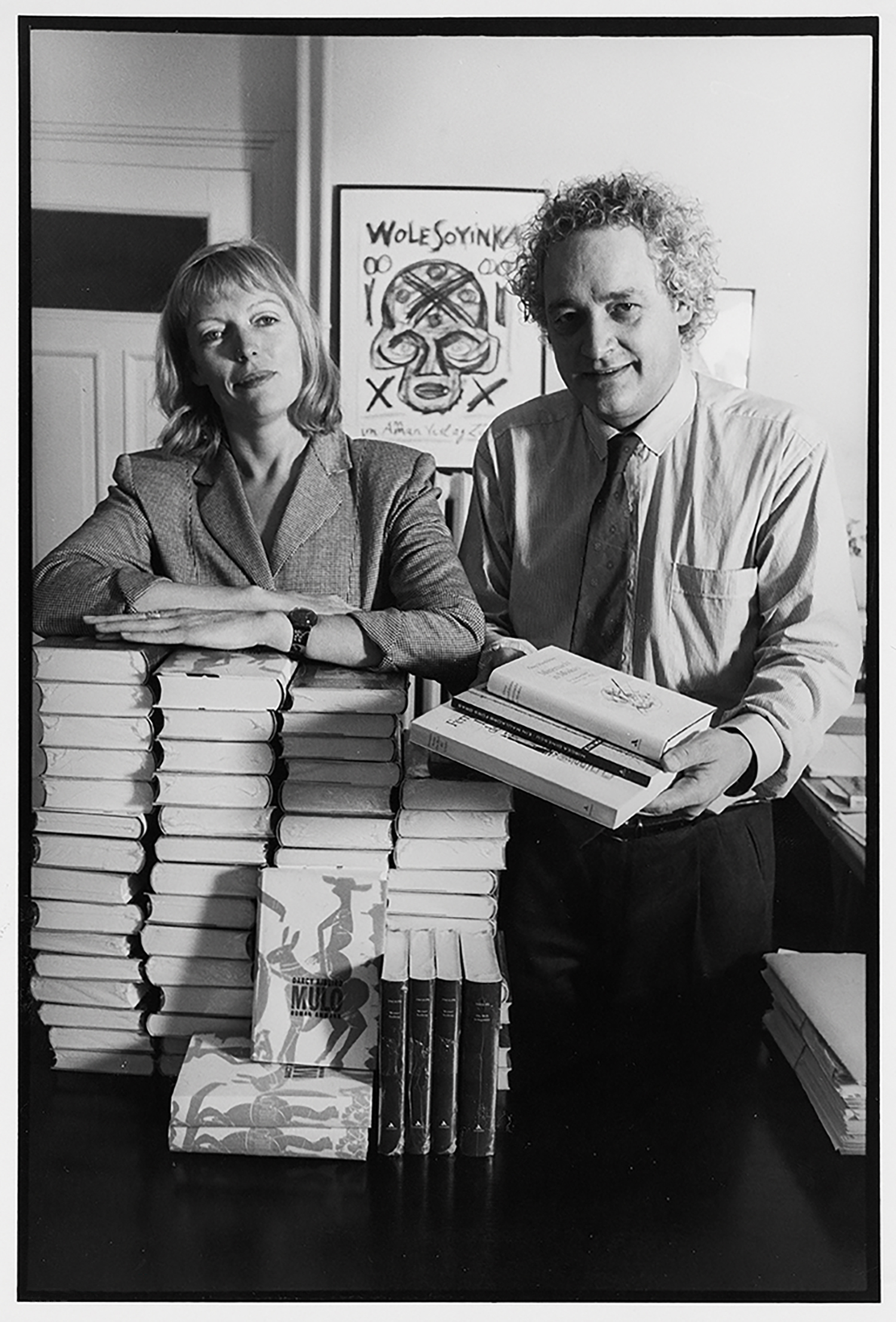 Das Verlegerpaar Marie-Luise Flammersfeld und Egon Ammann (1941–2017). (Bild: Ruth Vögtlin / © Demetrius Carousakis-Vögtlin / ZB Zürich)