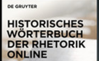 Historisches Wörterbuch der Rhetorik Online