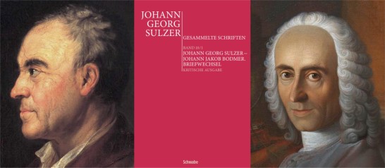 Buchvernissage: Briefwechsel Johann Georg Sulzer - Johann Jakob Bodmer