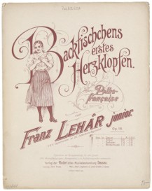 “Backfischchens erstes Herzklopfen” – the art of sheet music