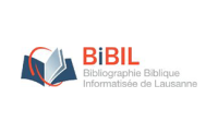 Bibliographie biblique informatisée de Lausanne: BiBIL, 1987-