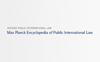 Max Planck Encyclopedias of International Law (MPIL)