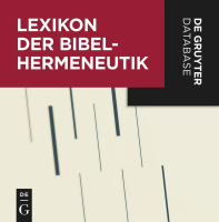 Lexikon der Bibelhermeneutik