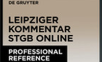 Leipziger Kommentar StGB Online