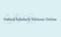 Oxford Scholarly Editions Online (OSEO)