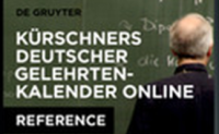 Kürschners Deutscher Gelehrten-Kalender Online