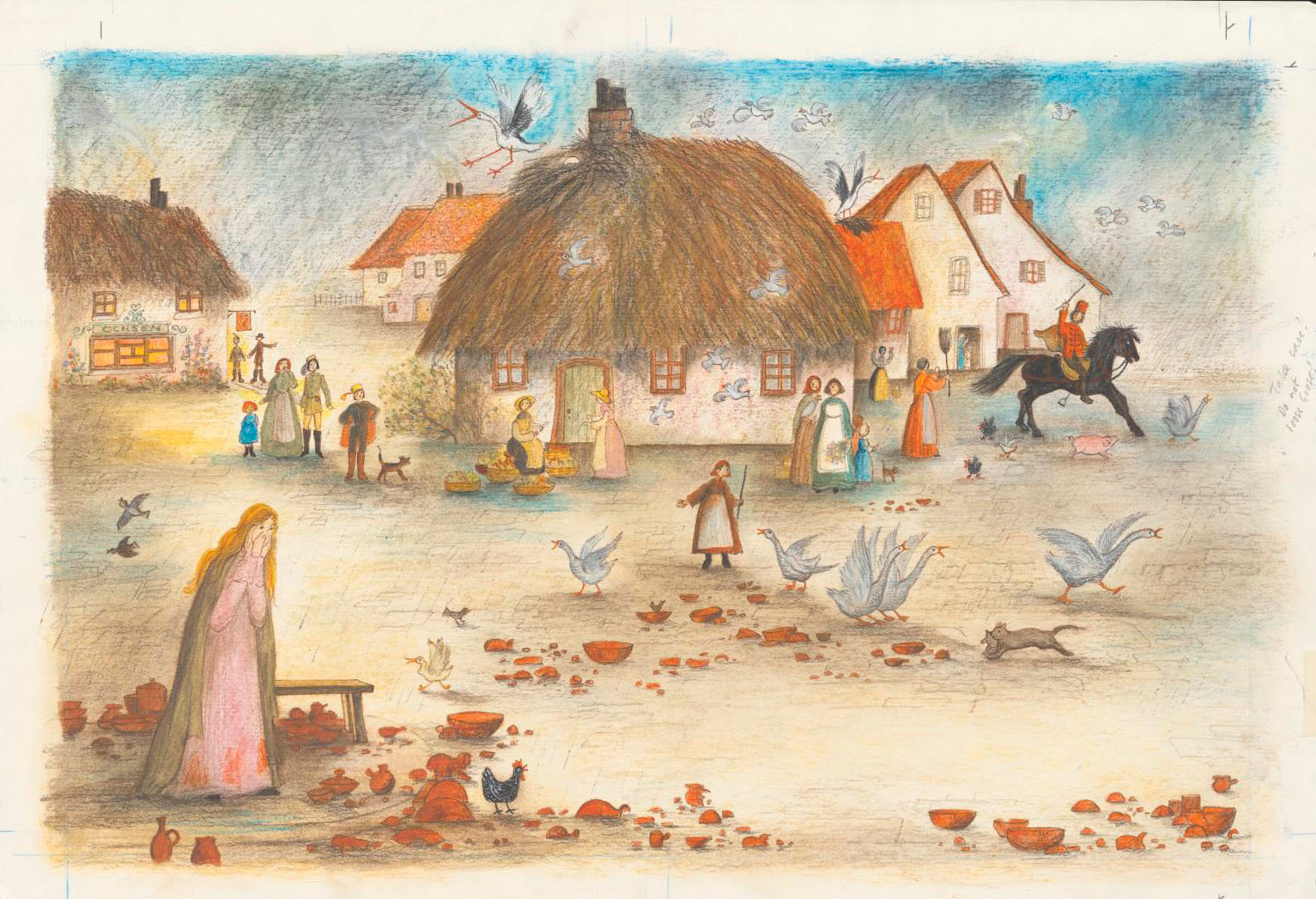 «Do not loose goose» – der Vorlass von Bernadette Watts
