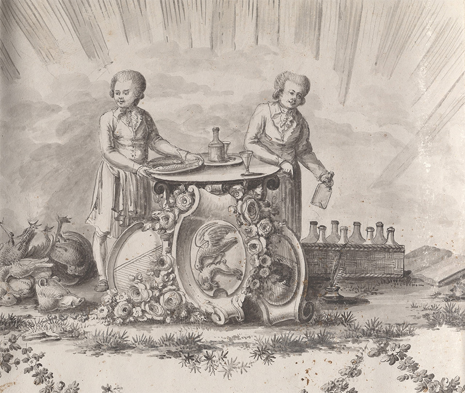 Fähigkeitszeugnis aus dem 18. Jahrhundert