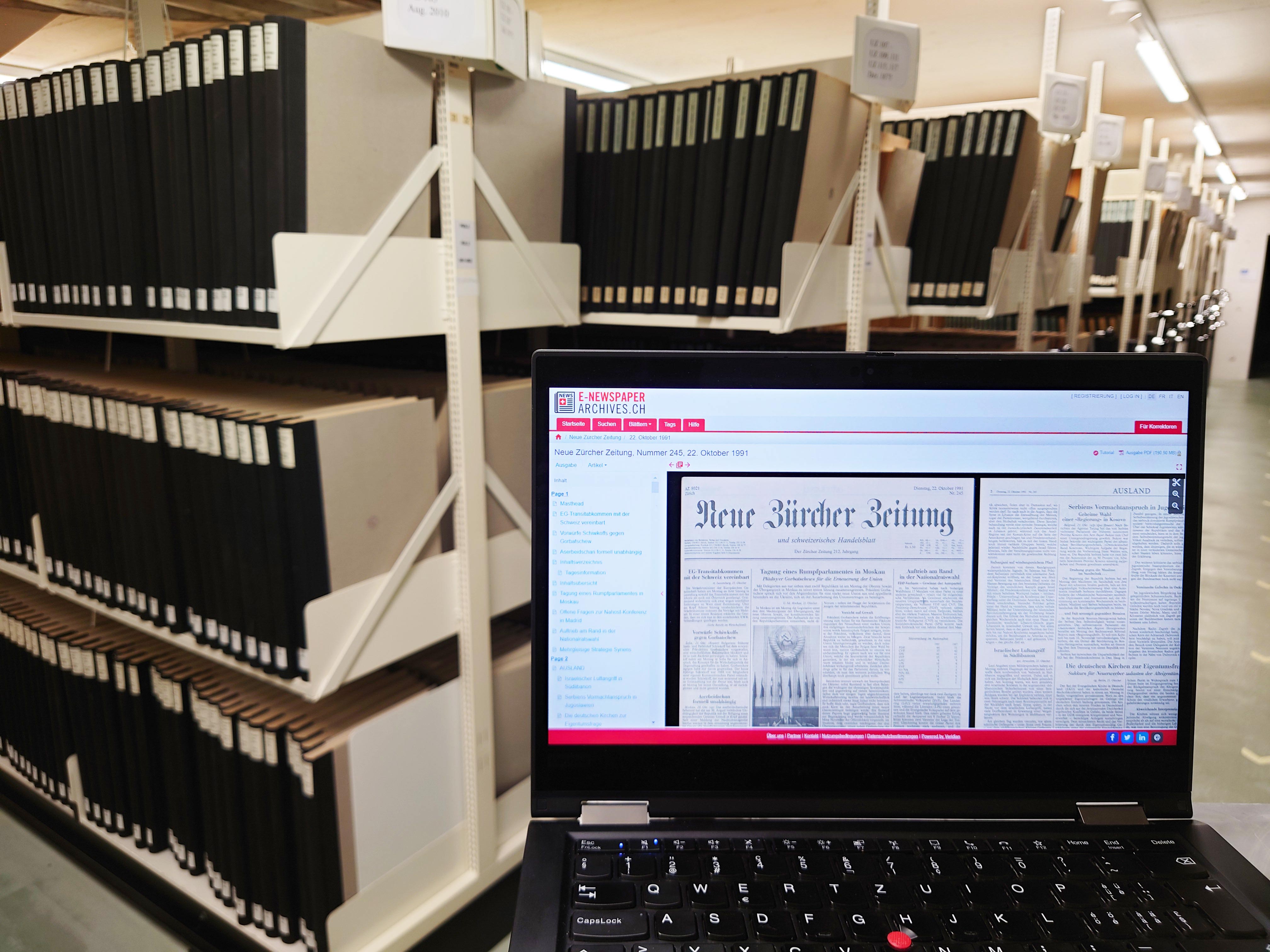 Nichts ist so alt wie die Zeitung von gestern