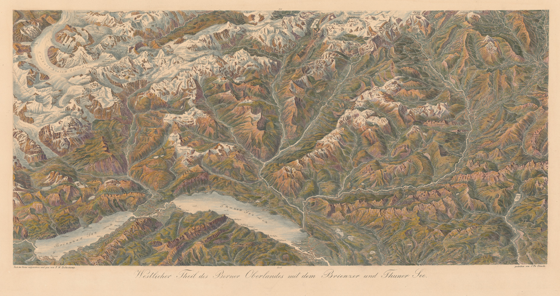 Den Blick über die Schweizer Landschaft schweifen lassen