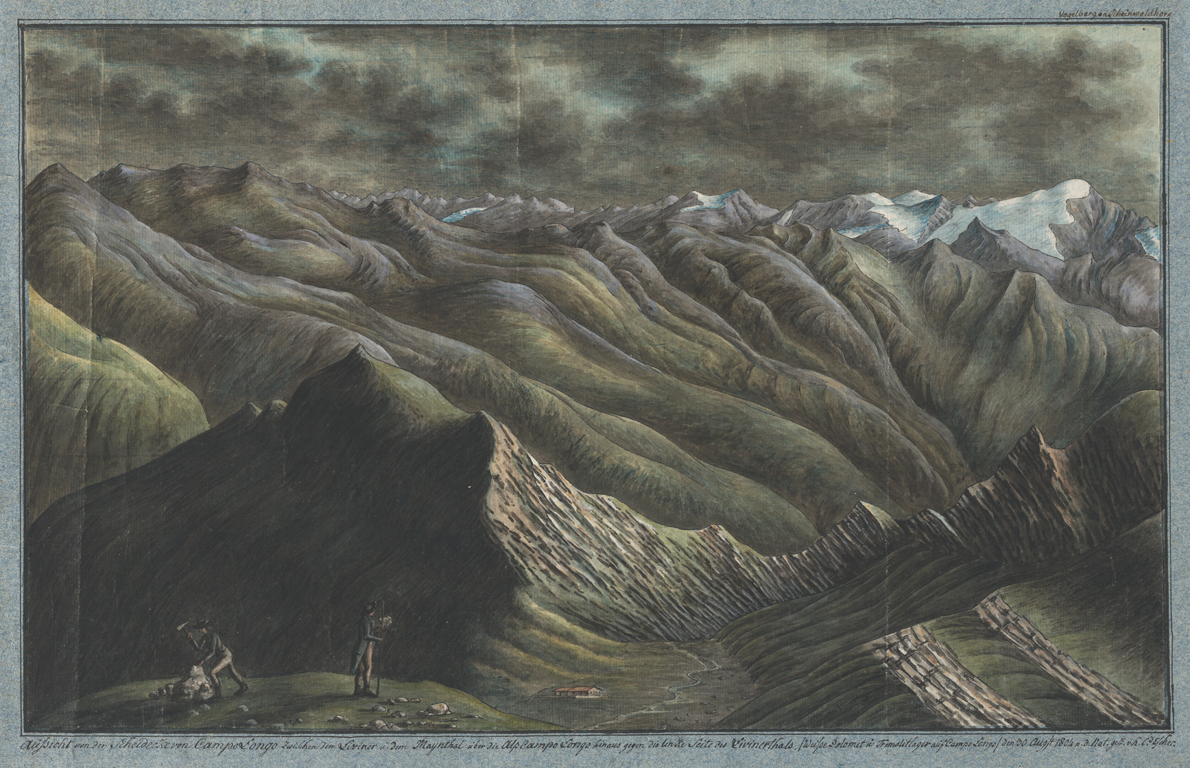 Zeichnen im Dienst der Geologie