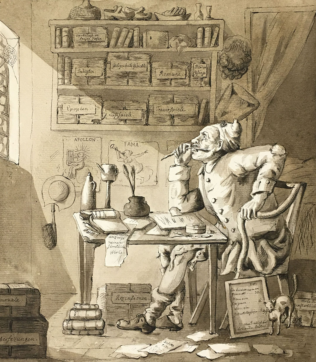 David Hess - ein aufs Papier geworfenes Leben