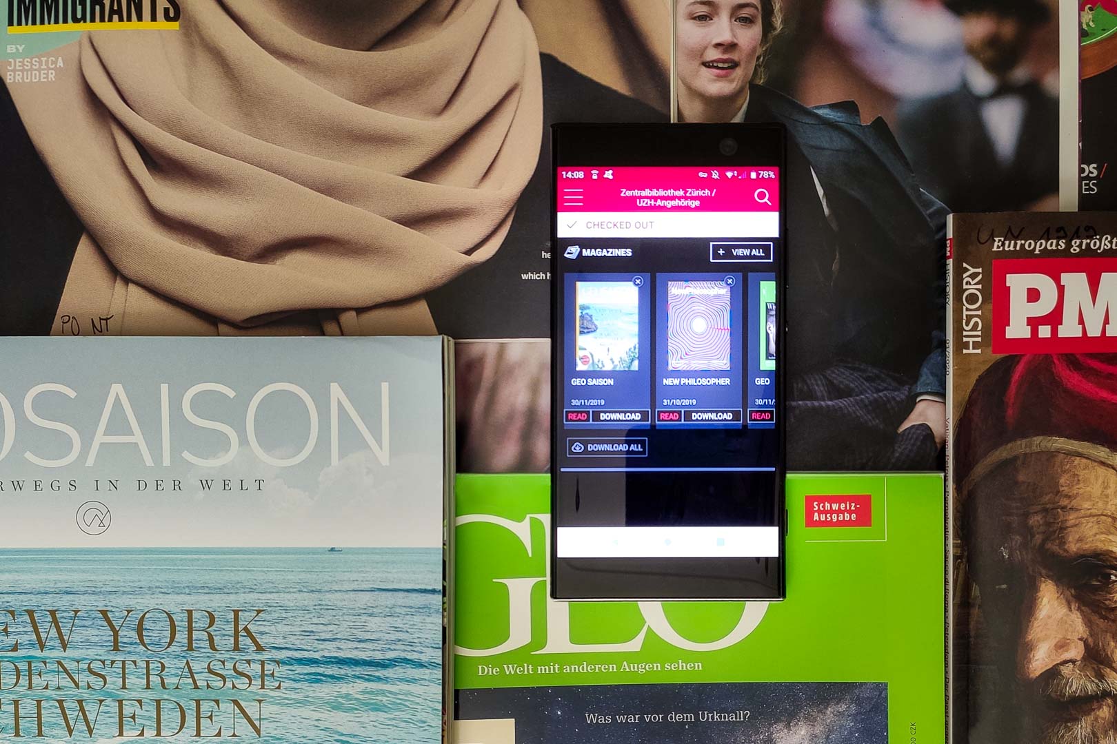 50 Magazine in der Hosentasche